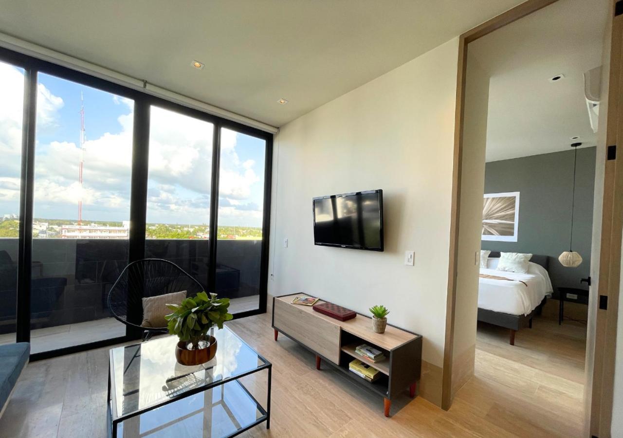 Brand New Condo With Rooftop Pool Косумел Екстериор снимка