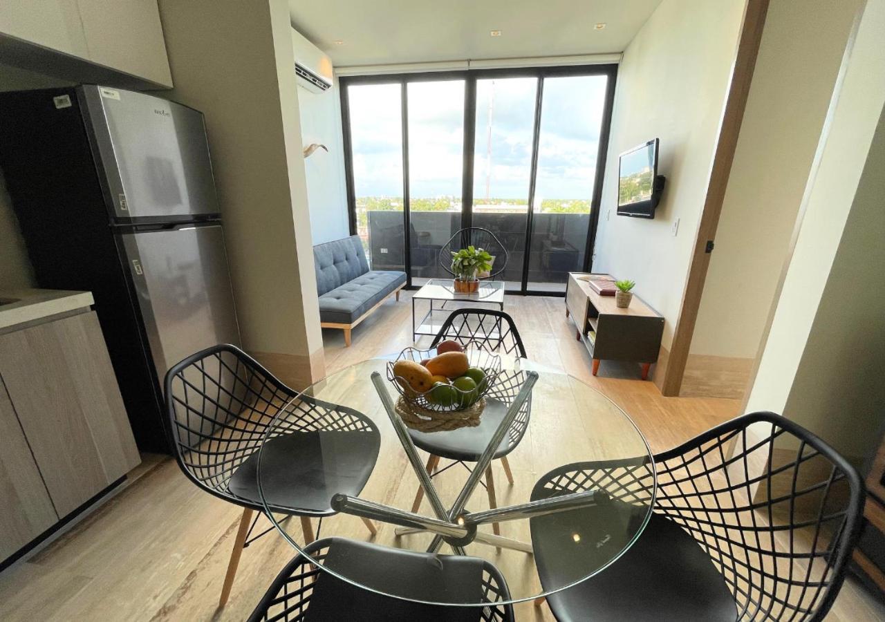 Brand New Condo With Rooftop Pool Косумел Екстериор снимка