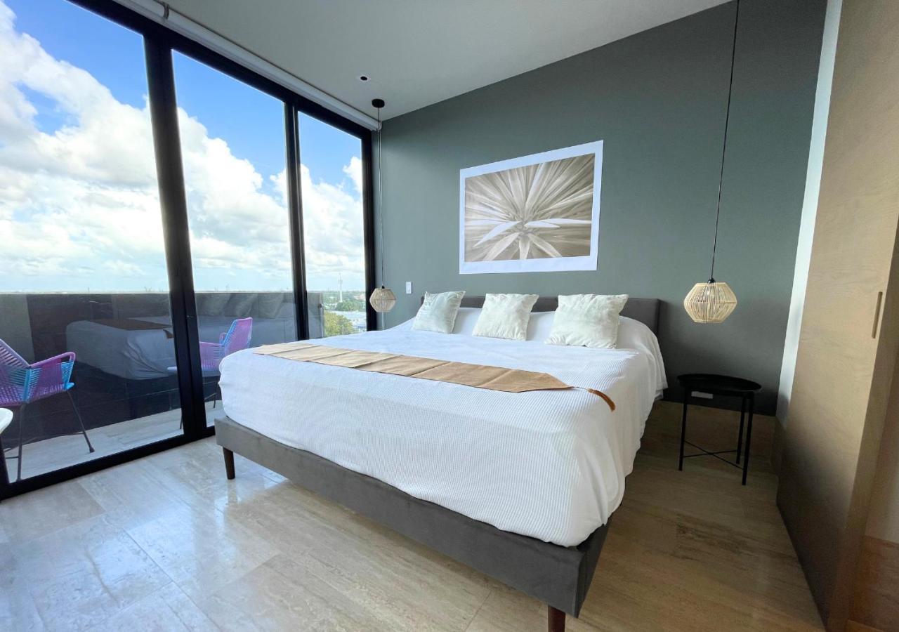 Brand New Condo With Rooftop Pool Косумел Екстериор снимка